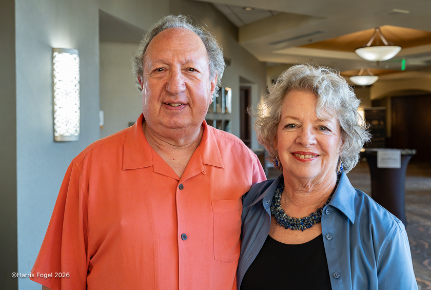 George and Carolyn Counnas of Zesto Audio, recipients of the 2026 LAOCAS Founders Award